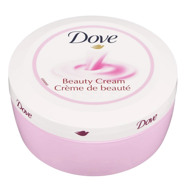 کرم مرطوب کننده داو صورتی اصلی مناسب دست و صورت 24ساعته 250 میل | DOVE beauty cream for face & body 250ml